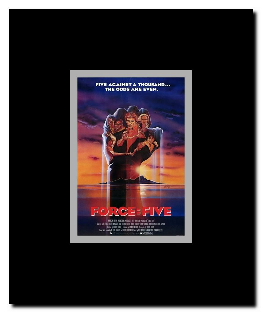 Force: Five Framed Movie Poster