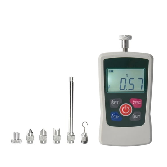 Force Gauge Push Pull Digital Force Gauge Four Units Oz,Lb,N,Kg, Portable Pull Push Force Gauge Measuring Instrument Dynamometer ,Ergonomic Design