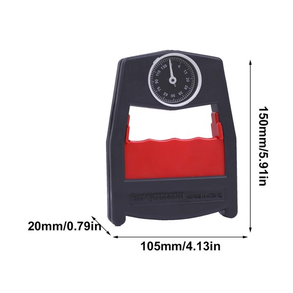 Force Measurement Tool Force Gauge Hand Dynamometer Grip Power Strength Meter 130kg/287lbs CapacityHand Training Forearm Booster ,Easy to Use