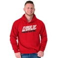 thumbnail image 1 of Force Nature Inspire Fitness Funny Unisex Plus Fleece Graphic Hoodie Brisco Brands 2X, 1 of 5