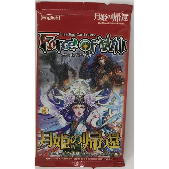 Force Of Will The Moon Priestess Returns Booster Pack