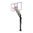 thumbnail image 1 of Force Select Steel-Acrylic In Ground Adjustable Basketball System, Sienna Orange, 1 of 1