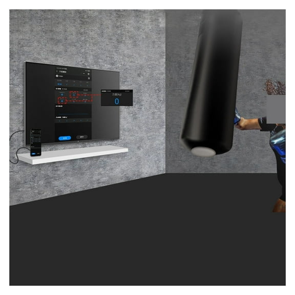 Force Test Kick Pad Boxing Taekwondo Kickboxing Power Meter Paddle Impact Measure