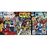 Force Works # 1, 2, 3 Avengers / Iron Man Marvel Comics