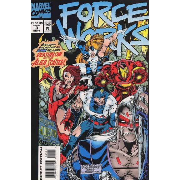 Force Works #3 VF ; Marvel Comic Book