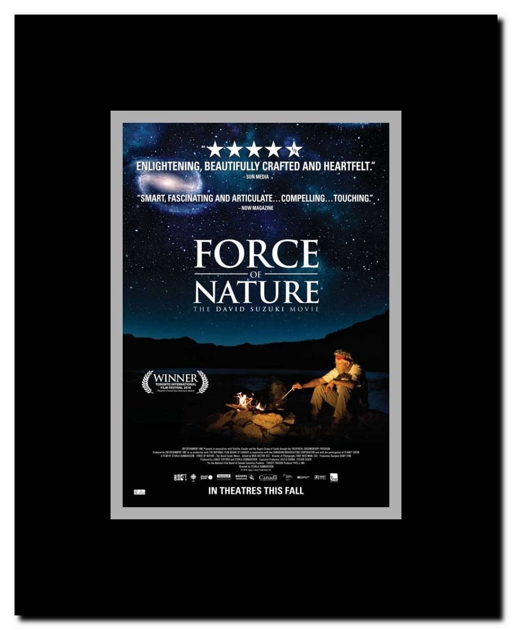 Force of Nature: The David Suzuki Movie Framed Movie Poster