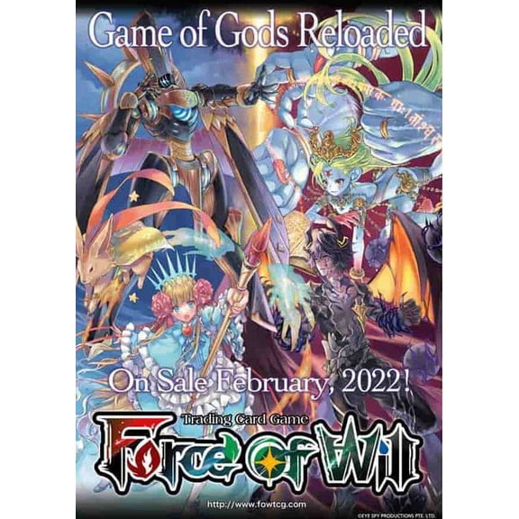 Force of Will Game of Gods Reloaded Booster Box (36 Packs)