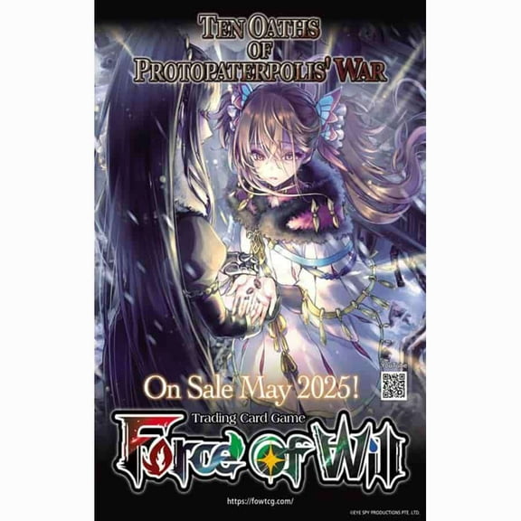 Force of Will Ten Oaths of Protopaterpolis' War Trinity Cluster Booster Box (36 Packs)