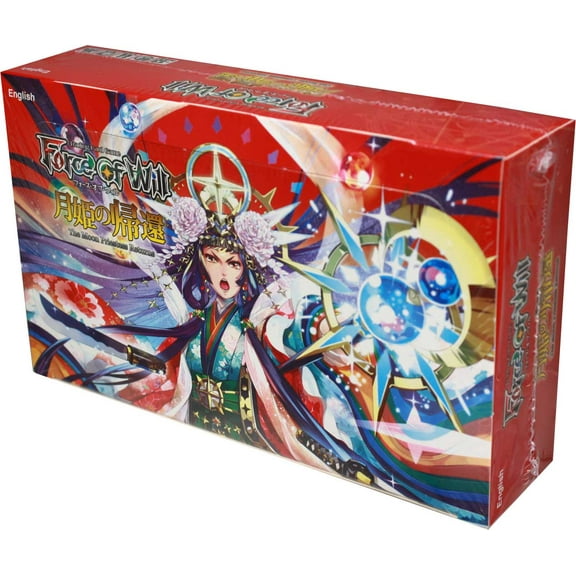Force of Will FOW TCG Trading Card Game: Series 3 G3 The Moon Priestess Returns Booster Box ENGLISH Version - 36 booster packs of 10 cards each