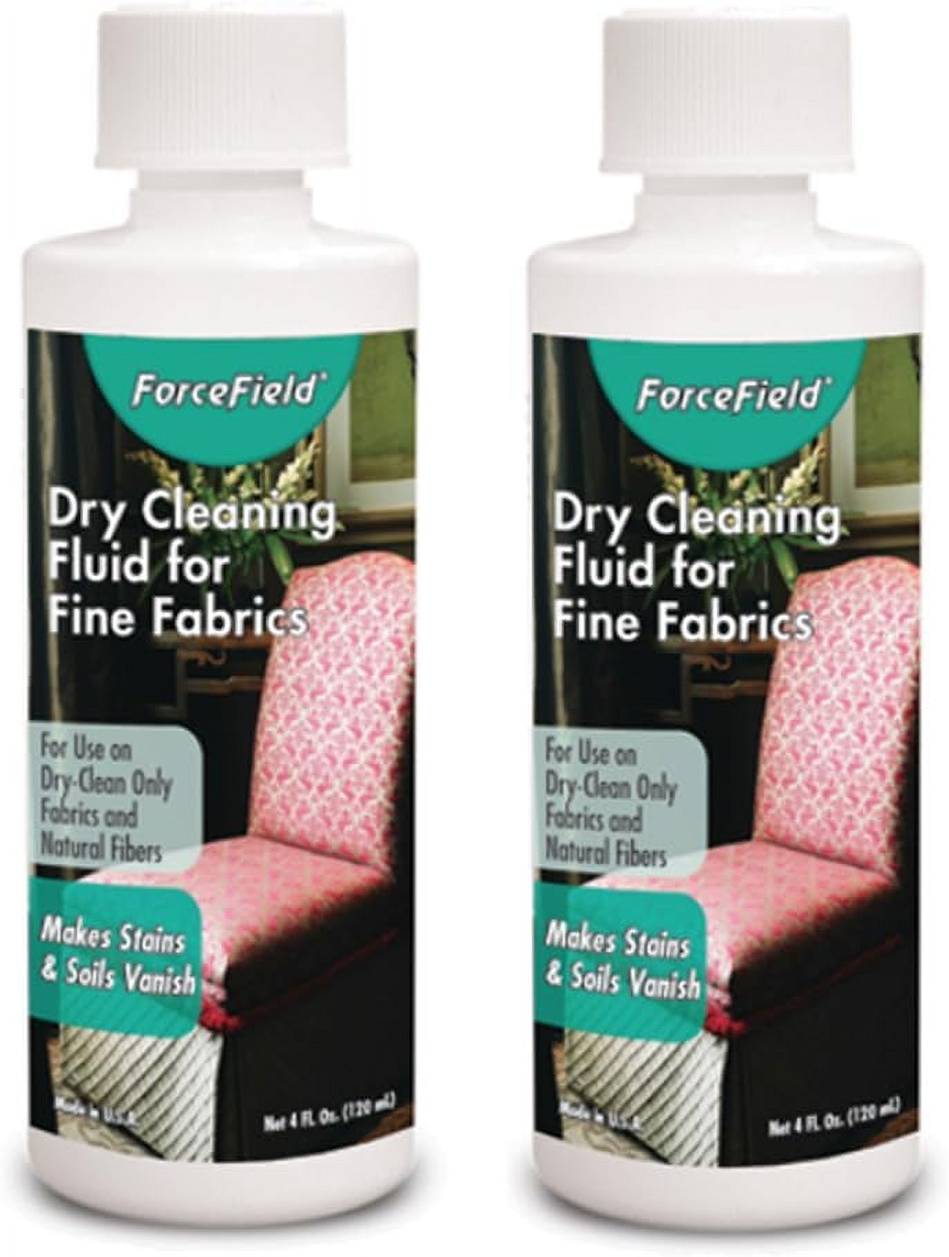 ForceField Dry Cleaning Fluid for Fine Fabrics 1 Pack NEW