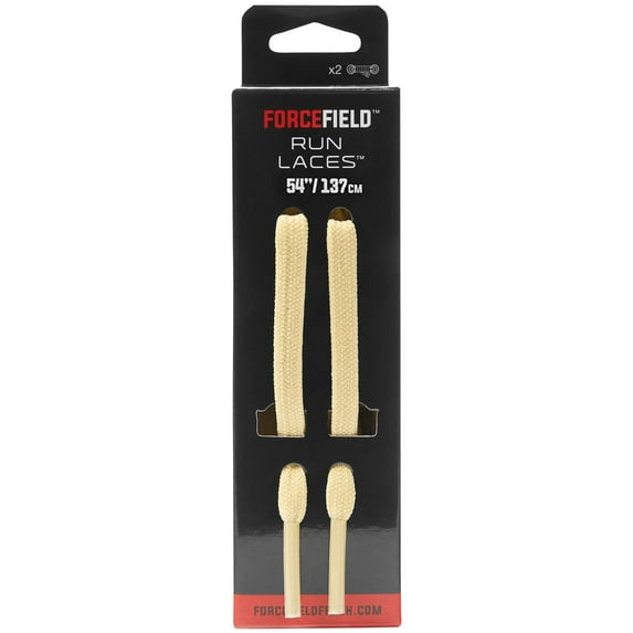 ForceField Run Flat Shoe Lace, Beige, 54"