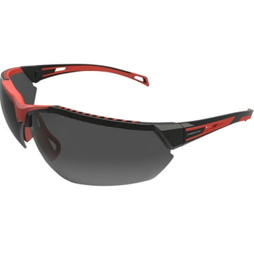 Forceflex FF4 Sunglasses Black/Red w/Smoke Lens