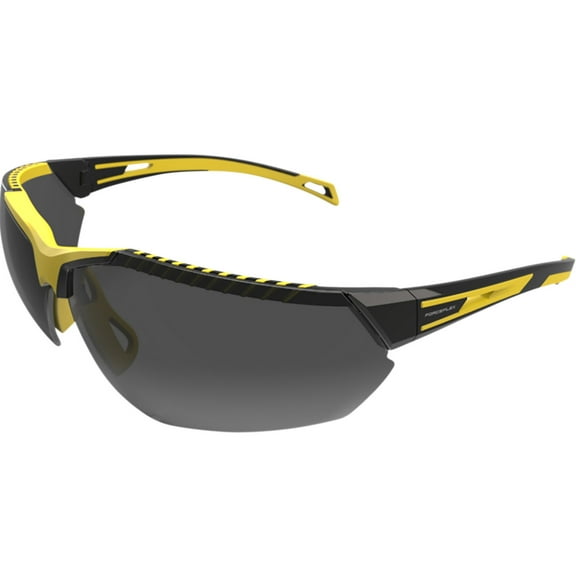 Forceflex FF4 Sunglasses Black/Yellow w/Smoke Lens
