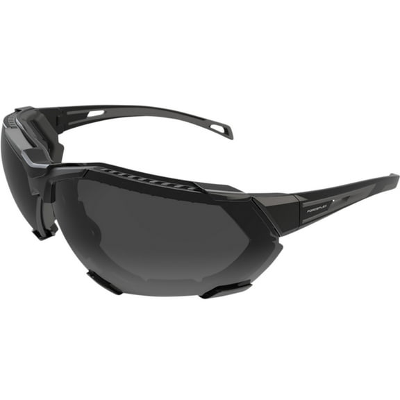 Forceflex FF4 Sunglasses w/Comfort Foam Black/Black w/Smoke Lens