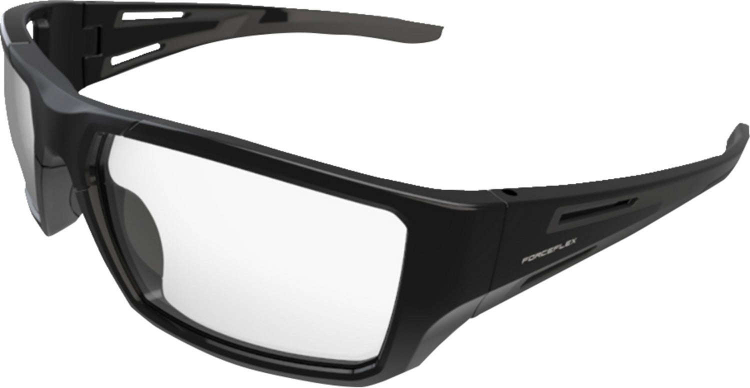 Forceflex FF5 Sunglasses Black Foam w/Clear Lens
