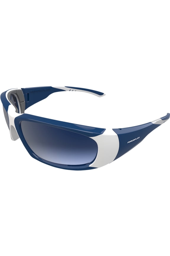 Floating Sunglasses Blue/White w/Mirror Lens
