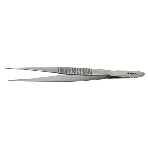 Forceps, 4.5" - Pointed End Splinter, High Precision - Rustproof Stainless Steel - Eisco Labs