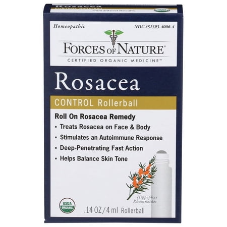 Forces Of Nature Rosacea Control, Organic - 4 ml