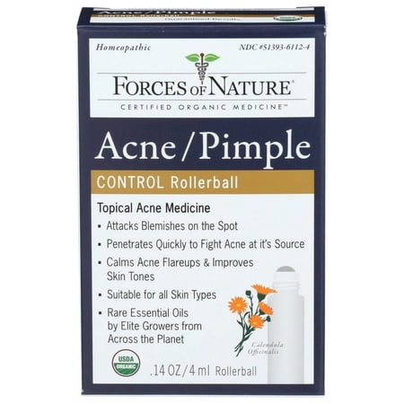 Forces of Nature Acne/Pimple Control Organic - 4 ml