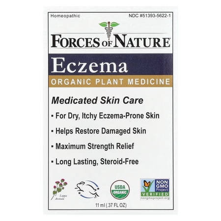 Forces of Nature Eczema Intensive Topical Remedy Organic - 11 ml