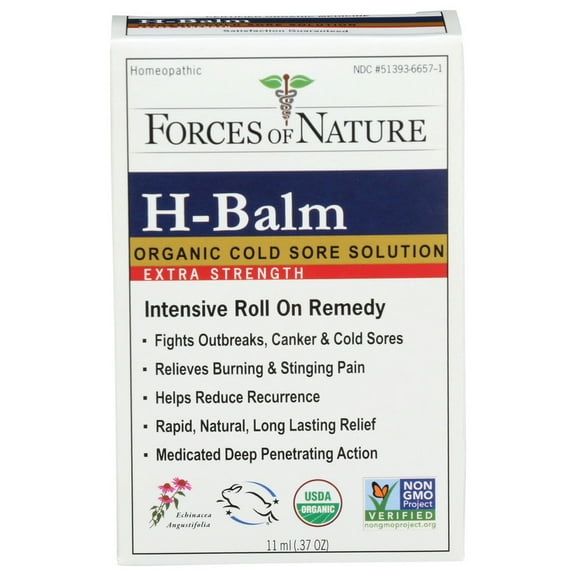 Forces of Nature H-Balm Organic Extra Strength - 11 ml