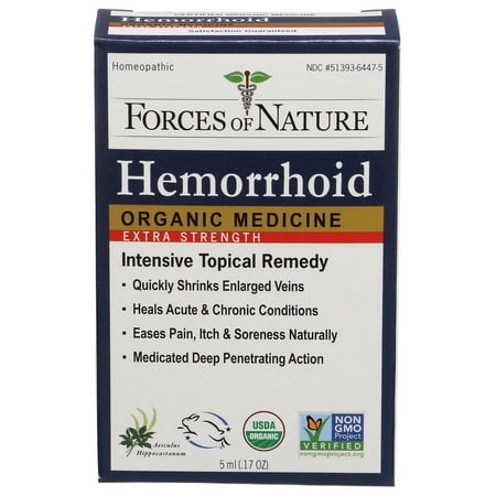 Forces of Nature Hemorrhoid Extra Strength Organic - 5 ml