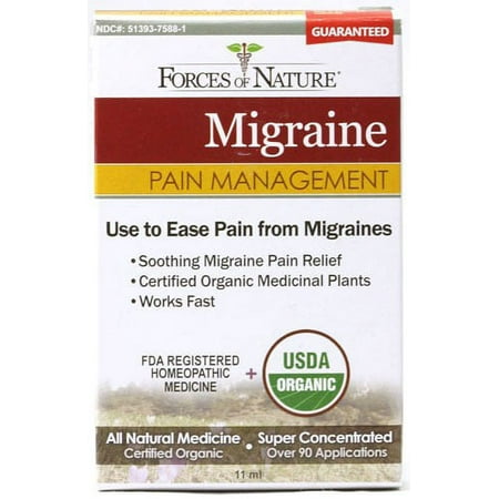 Forces of Nature Migraines Pain Management