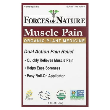 Forces of Nature Muscle Pain Management Organic - 4 ml