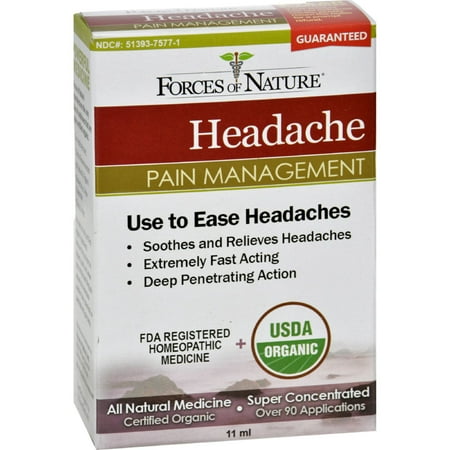 Forces of Nature - Headache Pain Management - 11 ml.