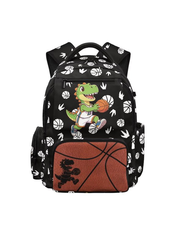 Dinosaur Backpack for Kids 10-12 12-14 Large Capacity Boys School Bag 17 Inch Bookbag Lightweight Adjustable Strap Schoolbag for Elementary Middle