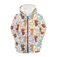 thumbnail image 1 of Forchrinse Horse Hoodies for Girls 11-13 Trendy Y2K Full-Zip Sweatshirts Kids Long Sleeve Hooded Jacket Casual Outerwear with Pockets Fall Winter Clothes, 1 of 7