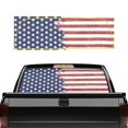 Performated Window Graphics Forchrinse Rear Window Decals Perforated for Trucks, SUV, Sedan, UV ...