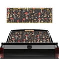 Forchrinse Truck Back Window Decals Privacy Sun Shade Perforated Rear ...