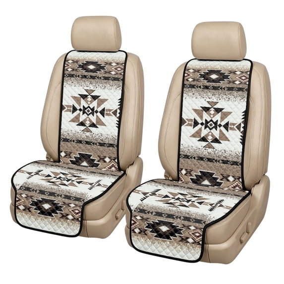 Forchrinse Western Aztec Car Seat Covers Quilted Front Seat Covers 2 ...