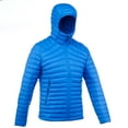 thumbnail image 1 of Forclaz Trek 100, 23°F Real Down Packable Puffer Backpacking Jacket, Men's, Blue, 2XL, 1 of 11