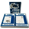 thumbnail image 1 of Ford 1100 Tractor Service Operators Parts Manual Set Repair Shop Book Ovhl, 1 of 11
