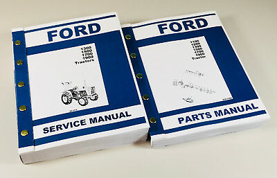 Ford 1100, 1200, 1300, 1500, 1700, 1900 Tractors Service Repair Manual – PDF Download