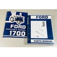thumbnail image 1 of Ford 1700 Tractor Operators Manual Parts Assembly Catalog Set, 1 of 10