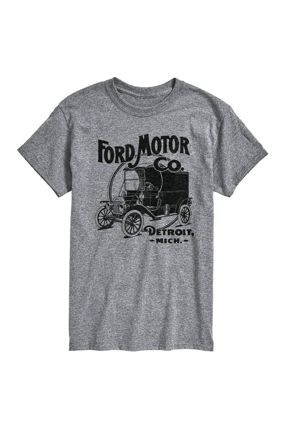 - 1911 Model T Delivery Car Ford Motor Co Logo - Men's Short Sleeve T-Shirt