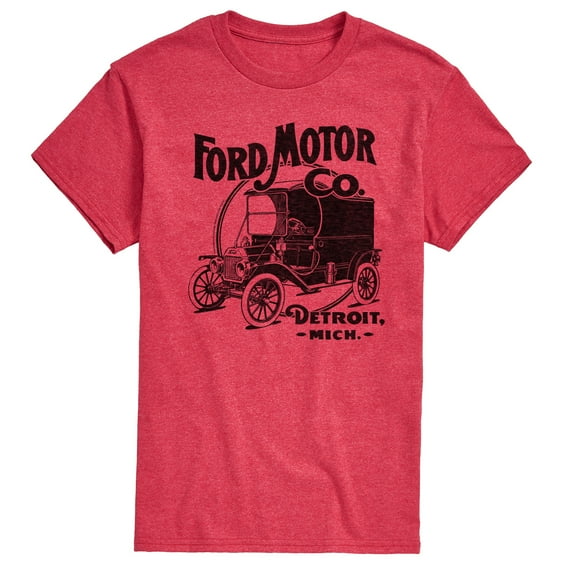 Ford - 1911 Model T Delivery Car Ford Motor Co Logo - Men's Short Sleeve T-Shirt
