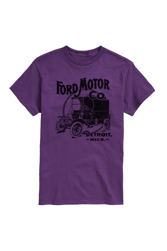 - 1911 Model T Delivery Car Ford Motor Co Logo - Men's Short Sleeve T-Shirt