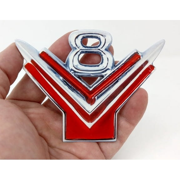 Ford 1950's Y-Block Flat Steel Art Wall Sign