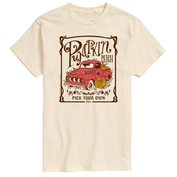 Ford - 1952 Ford F100 Pumpkin Patch - Men's Short Sleeve Graphic T-Shirt