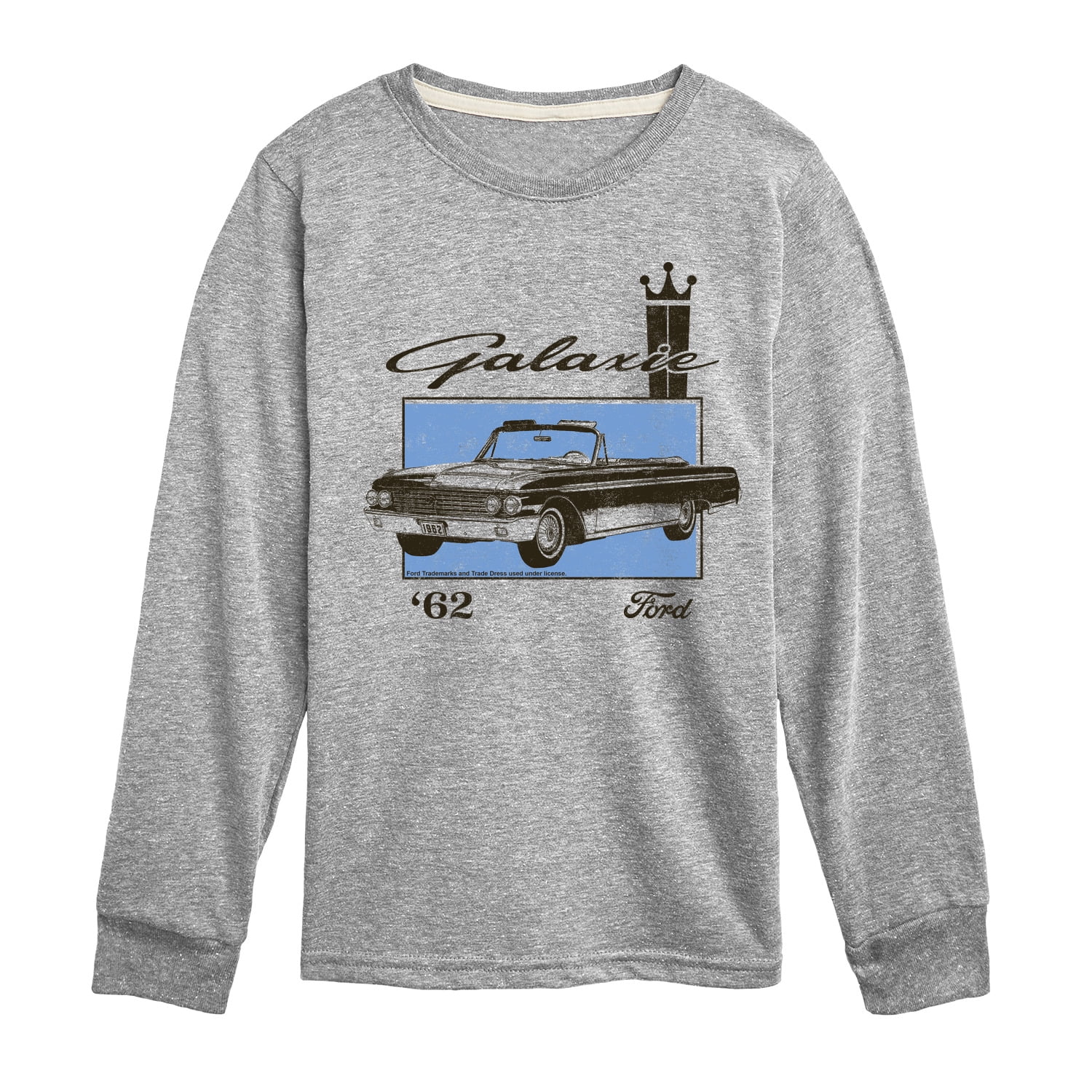 Ford - 1962 Ford Galaxie - Youth Long Sleeve Graphic T-Shirt