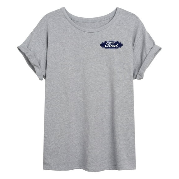 Ford - 1970 Ford Bronco American - Women's Oversized Graphic T-Shirt