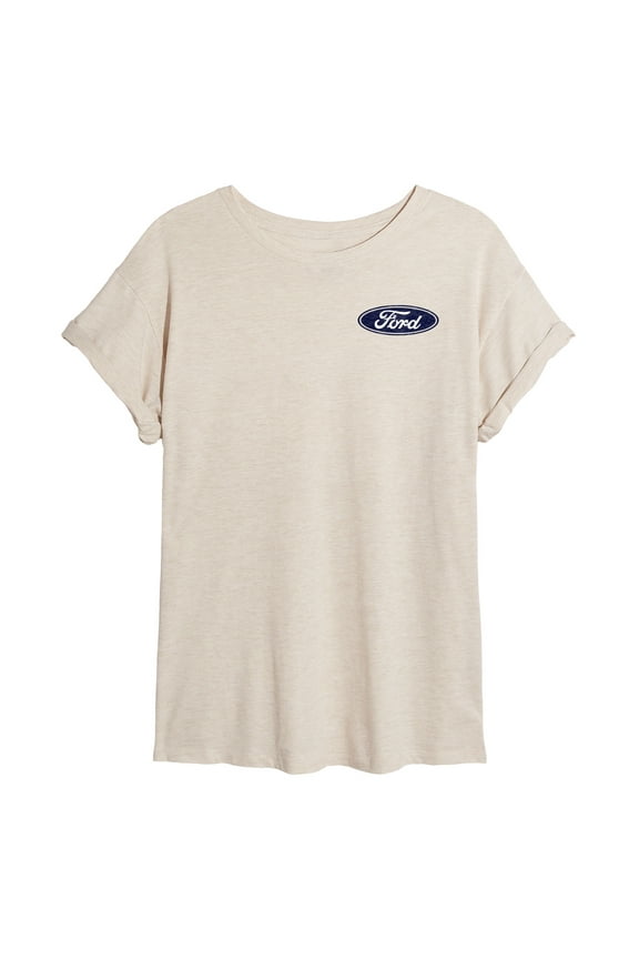 - 1970 Ford Bronco American - Women's Oversized Graphic T-Shirt