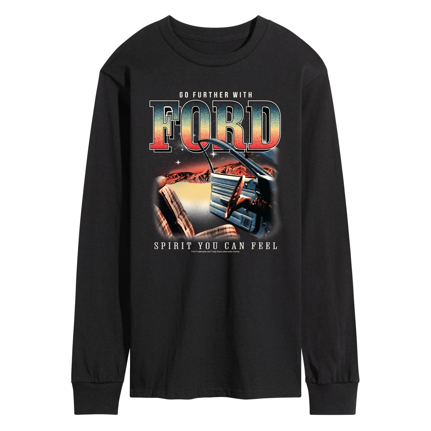 Ford - 1979 Ford Pinto Scene - Men's Long Sleeve Graphic T-Shirt