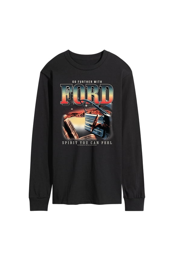 - 1979 Ford Pinto Scene - Men's Long Sleeve Graphic T-Shirt