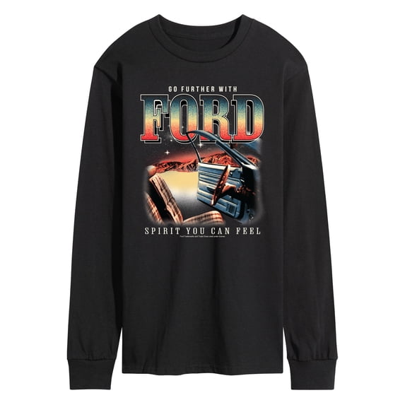 Ford - 1979 Ford Pinto Scene - Men's Long Sleeve Graphic T-Shirt
