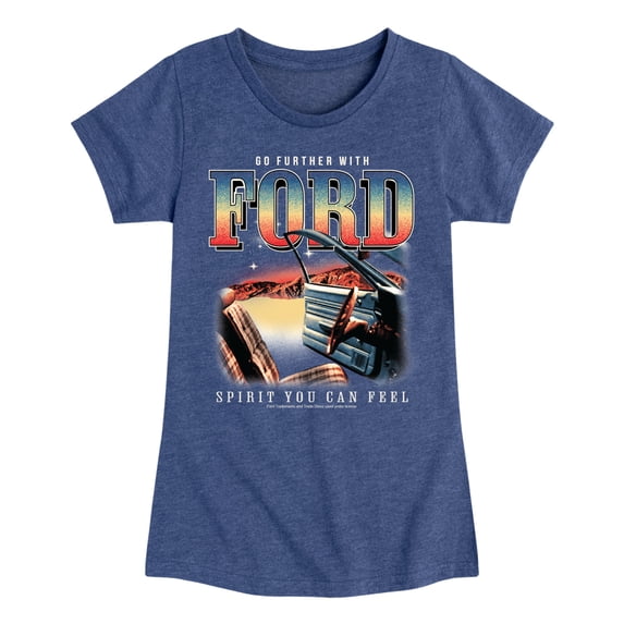 Ford - 1979 Pinto Scene Fitted Short Sleeve Graphic T-Shirt